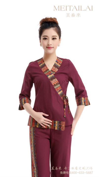 凉山东南亚风情酒店服装生产